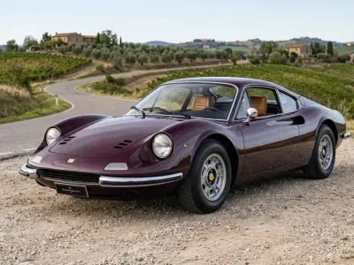 Usata Ferrari Dino 246 194 CV (142 kW) 1972 Rosso Coupé