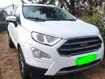 Usata Ford Ecosport 110 CV (80 kW) 2019 Bianco SUV