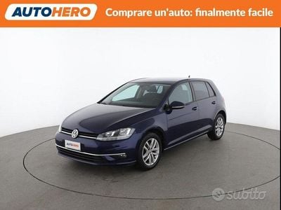 Usata VW Golf VII Business 115 CV (84 kW) 2018 Blu Berlina