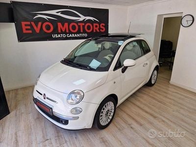 Usata Fiat 500 Lounge 69 CV (50 kW) 2009 Bianco Cabrio