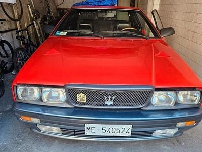 Begagnad Maserati Biturbo 245 HK (180 kW) 1990 Röd