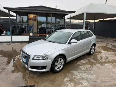 Usata Audi A3 Ambition 140 CV (102 kW) 2011 Grigio Utilitaria