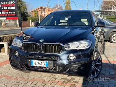 Begagnad BMW X6 M Sport 258 HK (189 kW) 2017 Blå SUV