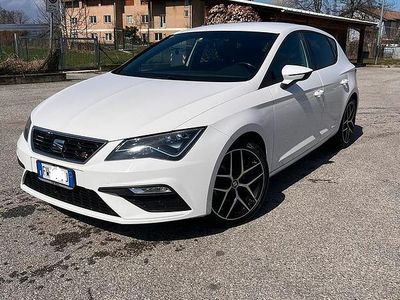 Usata Seat Leon FR 150 CV (110 kW) 2019 Bianco Berlina