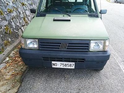 Usata Fiat Panda 4x4 50 CV (36 kW) 1987 Verde Utilitaria