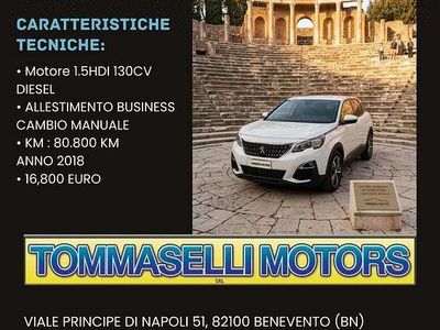 Usata Peugeot 3008 Business-Line 131 CV (96 kW) 2018 Bianco SUV