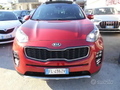 Usata Kia Sportage GT-Line 141 CV (103 kW) 2017 Rosso SUV