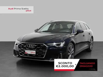 Nuova Audi A6 S-Line 204 CV (150 kW) 2025 Blu firmamento metallizzato Station wagon