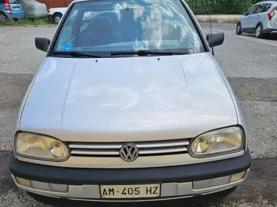 Usata VW Golf Cabriolet Sport 101 CV (74 kW) 1996 Argento Cabrio