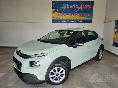 Usata Citroën C3 Feel 75 CV (55 kW) 2017 Verde Berlina