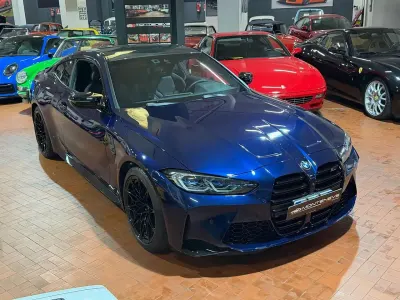 Usata BMW M4 Competition Edition 510 CV (375 kW) 2022 Blu tanzanite Coupé