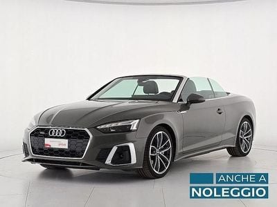 Usata Audi A5 Cabriolet S-Line 204 CV (150 kW) 2024 Grigio chronos metallizzato ca Cabrio