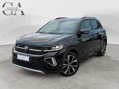 Usata VW T-Cross R-line 116 CV (85 kW) 2025 Nero SUV