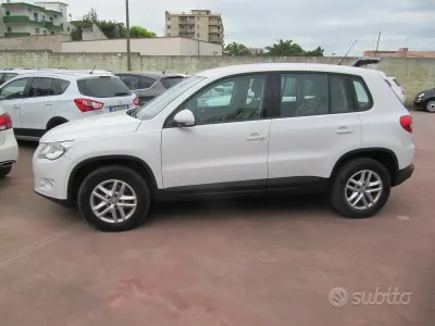 Usata VW Tiguan Sportline 150 CV (110 kW) 2010 Bianco SUV
