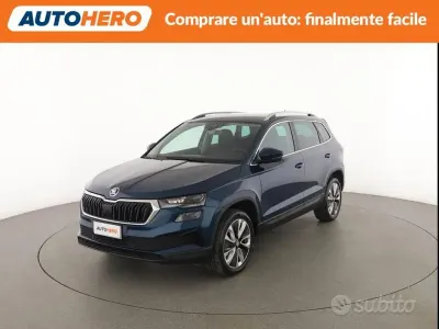 Käytetty Skoda Karoq Style 116 HP (85 kW) 2023 Sininen Katumaasturi