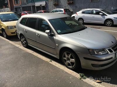 Usata Saab 9-3 Vector 150 CV (110 kW) 2007 Grigio metallizzato Station wagon