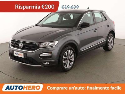 Usata VW T-Roc Style 116 CV (85 kW) 2021 Grigio SUV
