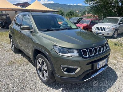 Usata Jeep Compass Limited 140 CV (102 kW) 2017 Verde SUV