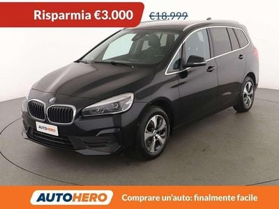 Usata BMW 216 Gran Tourer Advantage 116 CV (85 kW) 2021 Nero Monovolume