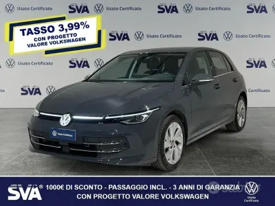Usata VW Golf VIII Style 150 CV (110 kW) 2025 Grigio Berlina