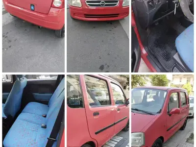 Usata Opel Agila 2004 Rosso Monovolume