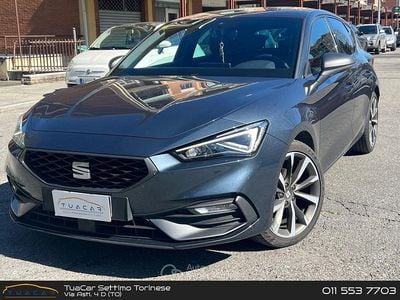 Usata Seat Leon FR 150 CV (110 kW) 2020 Grigio Berlina