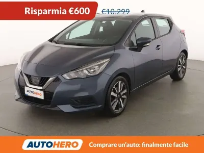 Usata Nissan Micra Acenta 90 CV (66 kW) 2018 Grigio Utilitaria