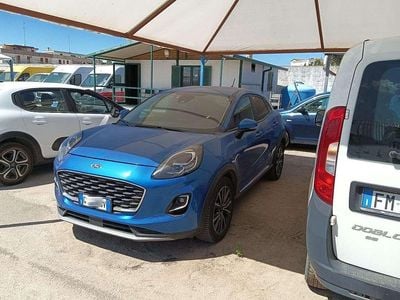Second-hand Ford Puma 95 CP (69 kW) 2020 Albastru SUV