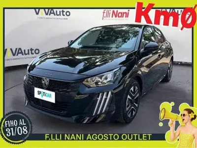 Nuova Peugeot 208 Allure Turbo 101 CV (74 kW) 2026 Nero Utilitaria