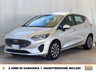 Usata Ford Fiesta Titanium 125 CV (91 kW) 2023 Argento Berlina