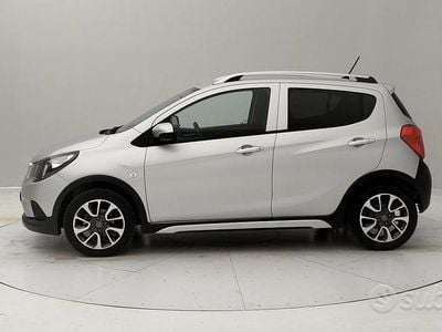 Usata Opel Karl Rocks 73 CV (53 kW) 2018 Bianco Utilitaria