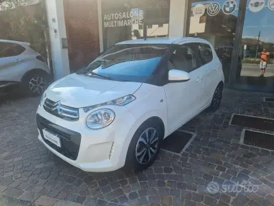 Usata Citroën C1 Shine 69 CV (50 kW) 2018 Bianco Utilitaria