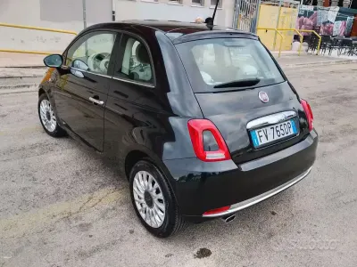 Usata Fiat 500 Lounge 69 CV (50 kW) 2019 Nero Berlina
