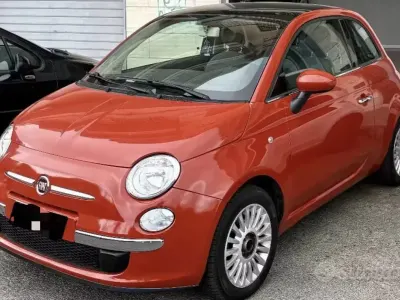 Usata Fiat 500 75 CV (55 kW) 2008 Rosso Utilitaria