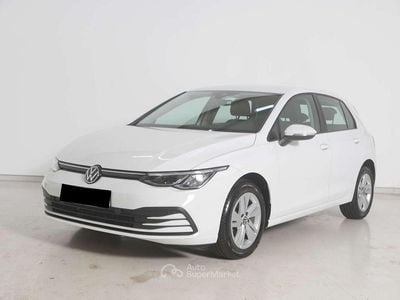 Usata VW Golf VIII Life 116 CV (85 kW) 2022 Bianco Berlina