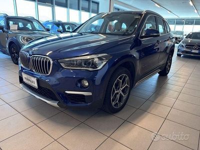 Usata BMW X1 xLine 150 CV (110 kW) 2018 Blu/azzurro SUV