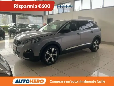Usado Peugeot 5008 GT-line 120 HP (88 kW) 2018 Cinzento SUV
