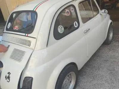 Usata Fiat 500 41 CV (30 kW) 1967 Bianco Utilitaria