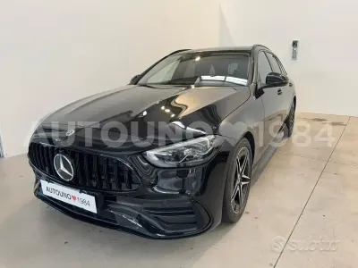 Usata Mercedes C220 Premium Plus 200 CV (147 kW) 2023 Nero Station wagon