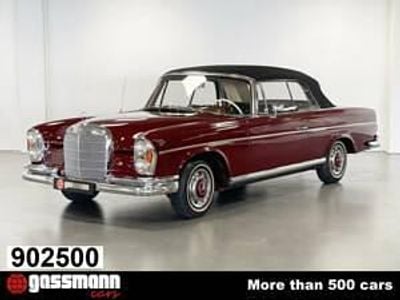 Usata Mercedes 220 SE 120 CV (88 kW) 1965 Rosso Cabrio