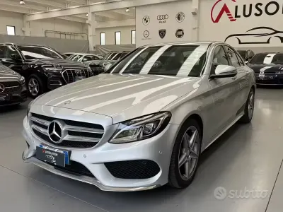 Usado Mercedes C220 Premium 170 CV (125 kW) 2016 Gris Berlina