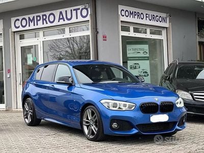 Usata BMW 116 M Sport 116 CV (85 kW) 2018 Blu Utilitaria