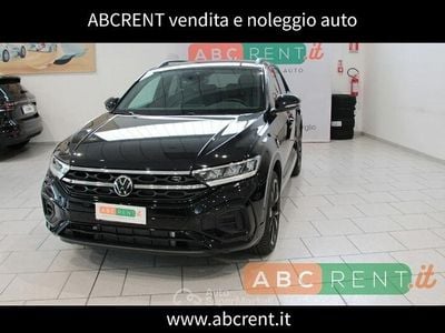 Usata VW T-Roc R-line 150 CV (110 kW) 2022 Nero SUV