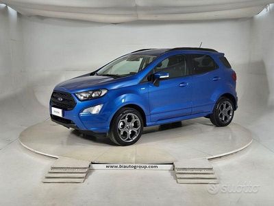 Usata Ford Ecosport ST-Line 125 CV (91 kW) 2021 Blu SUV