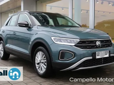 Usata VW T-Roc Life 116 CV (85 kW) 2025 Verde tetto nero SUV