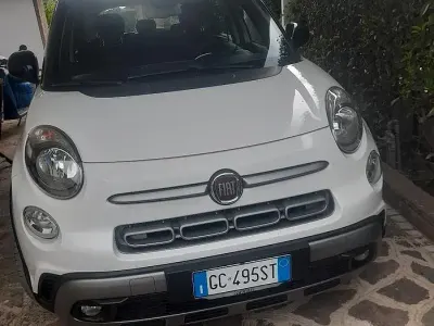 Usata Fiat 500L Cross 95 CV (69 kW) 2020 Bianco Monovolume