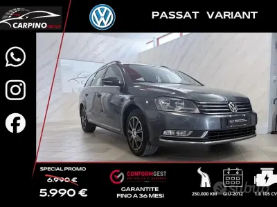 Usado VW Passat Comfortline 105 HP (77 kW) 2012 Cinzento Carrinha
