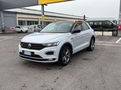 Usata VW T-Roc R-line 150 CV (110 kW) 2020 Bianco SUV