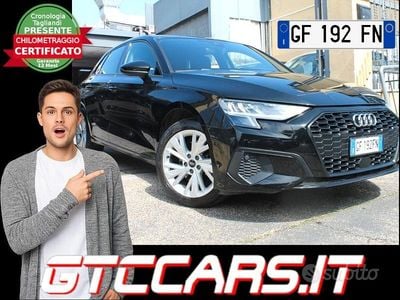 Usata Audi A3 Business 116 CV (85 kW) 2021 Nero Berlina