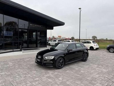 Usata Audi A3 S-Line 150 CV (110 kW) 2020 Nero Berlina